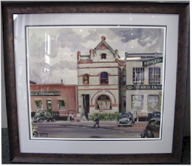 Mid-range frame, Conservation Clear glass, double mat
