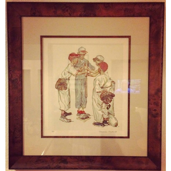 Norman Rockwell's "Choosing Up"