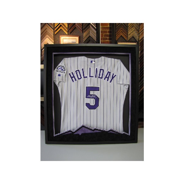 Colorado Rockies Matt Holiday Autographed Jersey 17