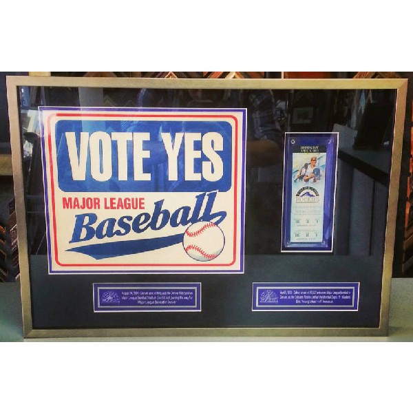 Colorado Rockies Memorabilia