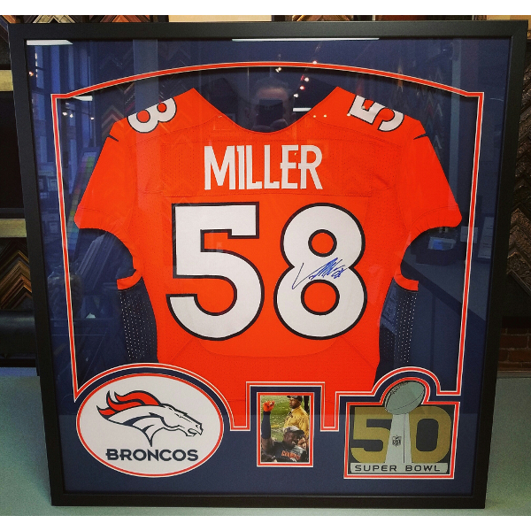 Von Miller Autographed Jersey