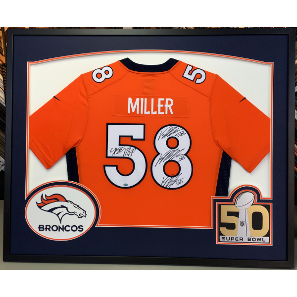 Von Miller Autographed Jersey