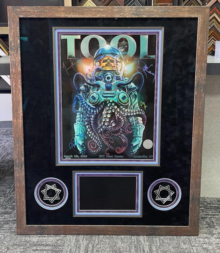 Tool Concert Poster Framing