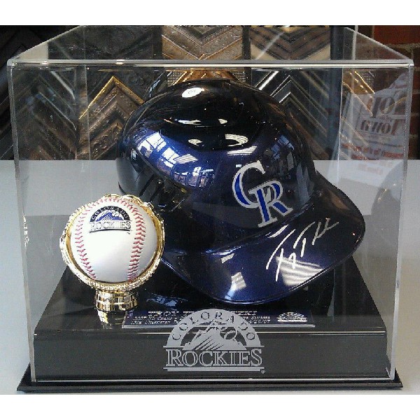 Troy Tulowitzki Autographed Hat