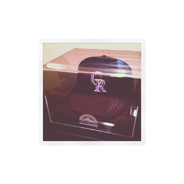 Colorado Rockies Autographed Hat