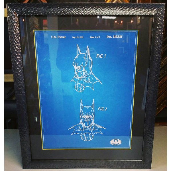 Batman Cowl U.S. Patent